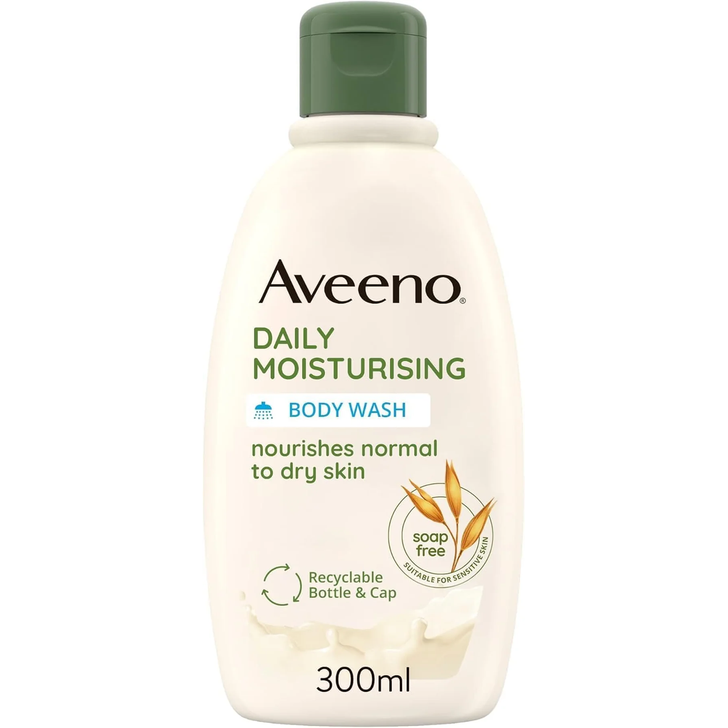 Daily Moisturising Body Wash for Dry, Sensitive Skin (1 X 300Ml)