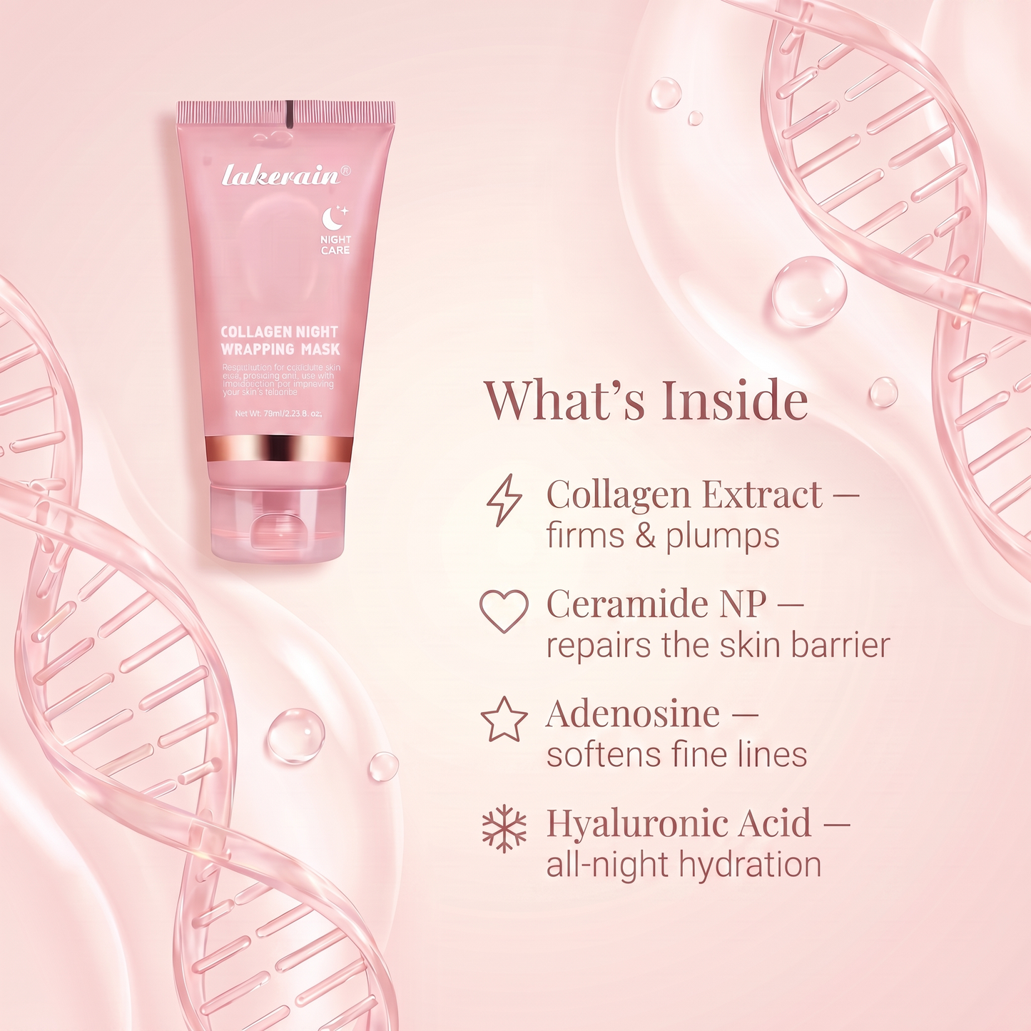 Lakerain - Collagen Sleeping Mask